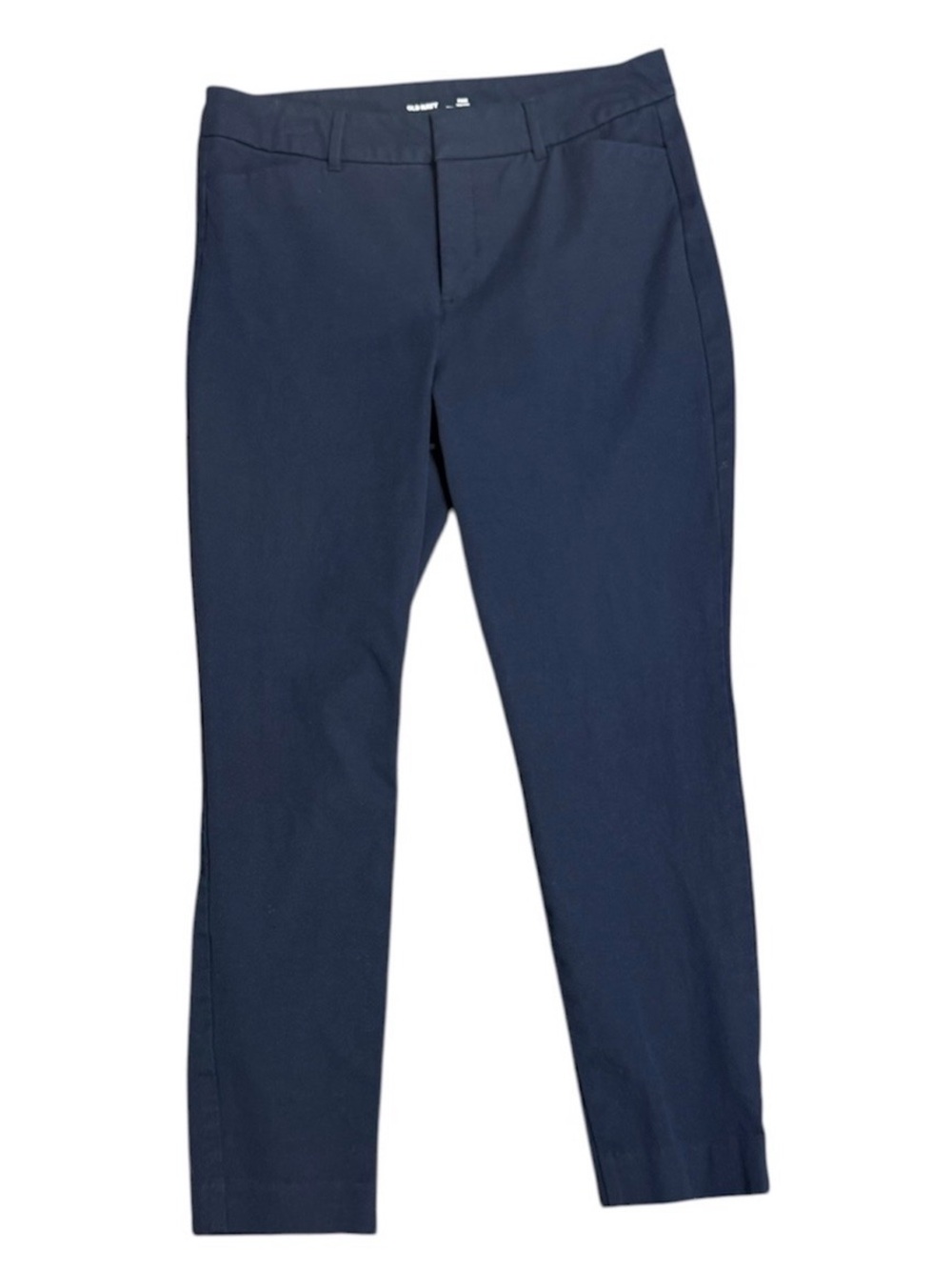 Old Navy Pixie High Rise Navy Blue Slim Ankle Pants Women’s Stretch Work